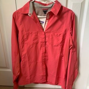 Patagonia Long-Sleeved Sol Patrol Shirt, Size M